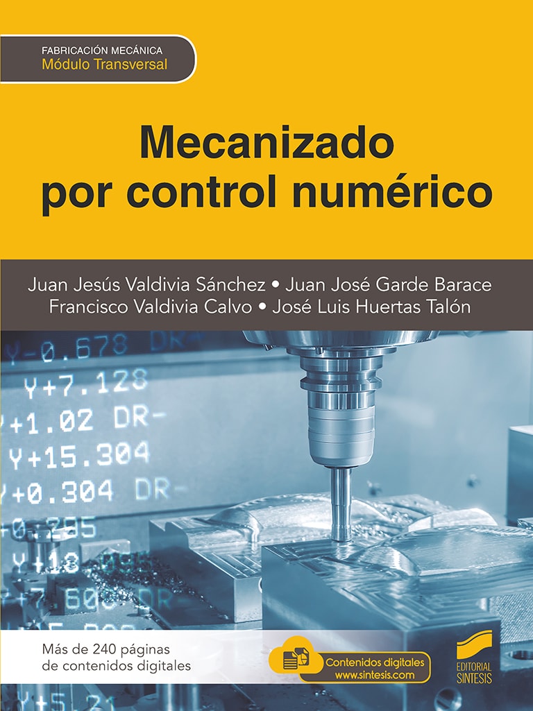 Portada del título mecanizado por control numérico